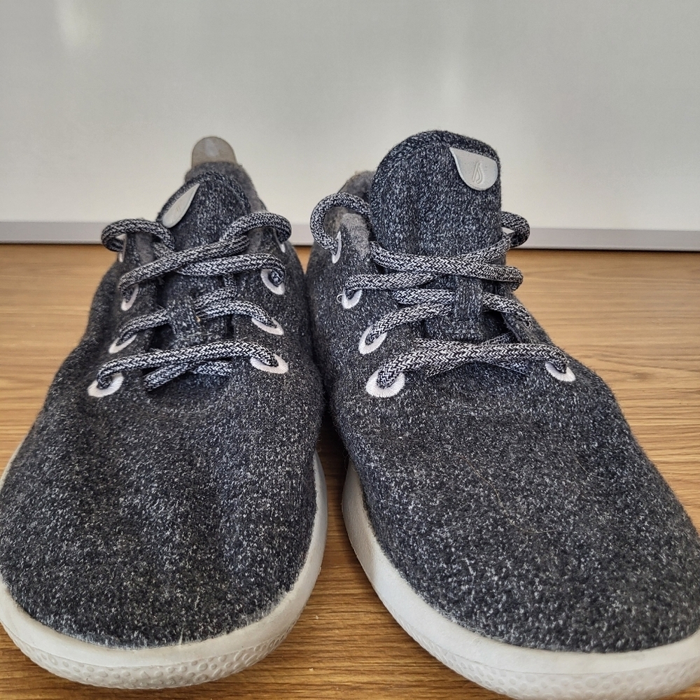 Allbirds Womens Casual Gray Knit Lightweight Sneakers Size 11 - Picture 2 of 10